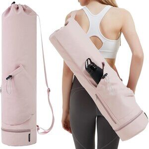 Pink Yoga Mat Gym Bag